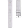 Polar ремінець для годинника 22 мм White еко-текстиль Vantage M Woven Wristband 91071758 M-L