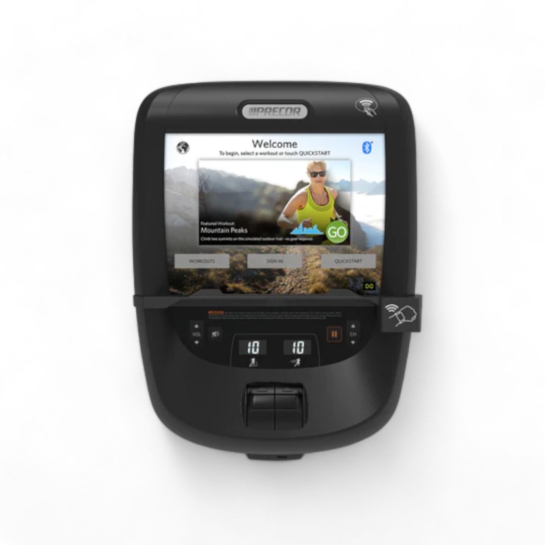 Велотренажер вертикальний Precor UBK 885, PR-UBK-885-BP (Black Pearl)