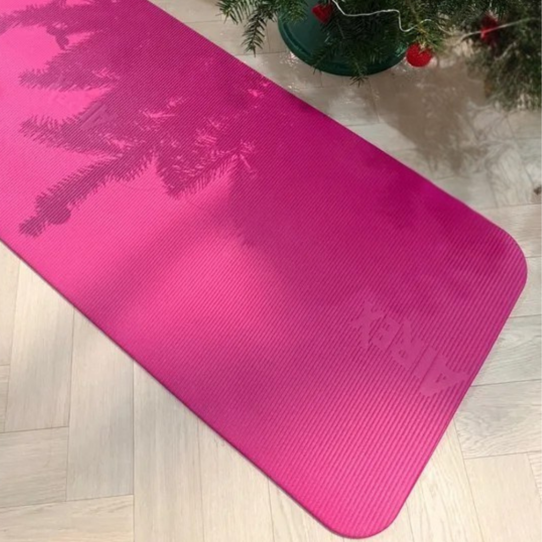 Килимок для фітнесу, йоги, пілатесу, гімнастики Airex Fitline 140 нековзний професійний мат для тренувань, спорту