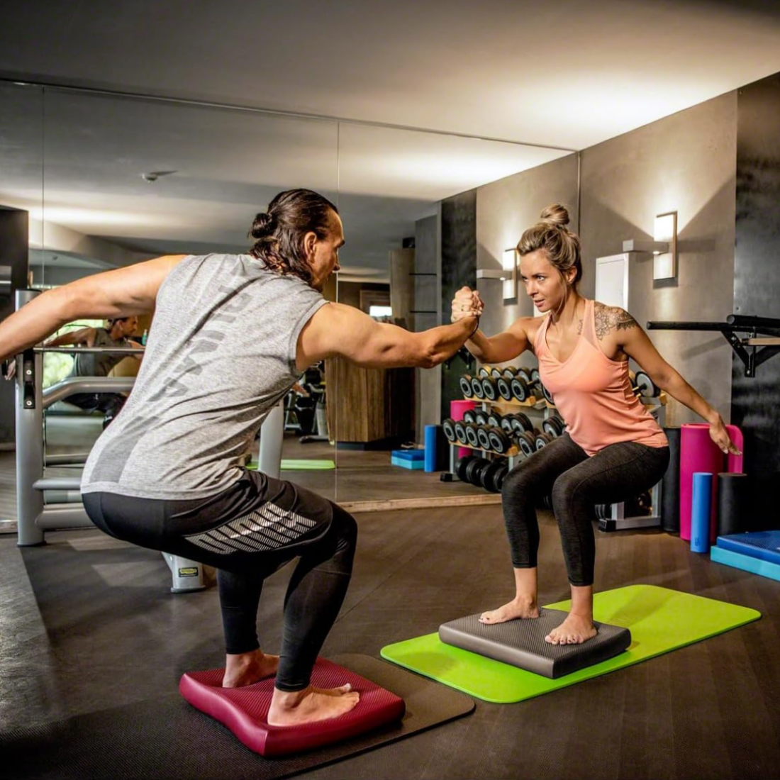 Airex Fitline 140 спортивний килимок для фітнесу, йоги, віджимань та гімнастичних вправ, професійний, нековзний