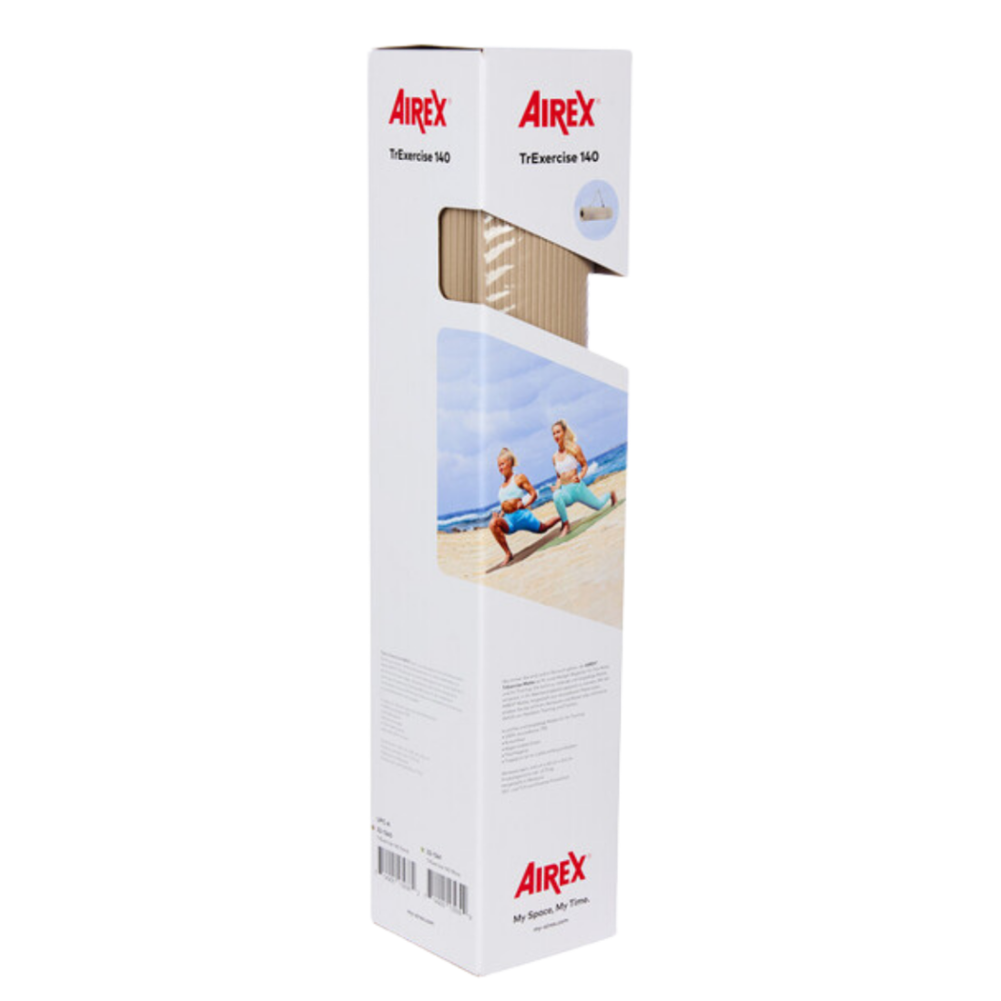 Airex TrExercise 140 килимок для тренувань, йоги, фітнесу, занять спортом вдома, дорожній тревел мат з ремінецем