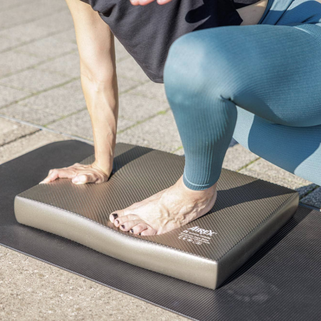 Балансувальна подушка Airex Balance-pad Elite для фітнесу, тренування рівноваги, постави, реабілітації