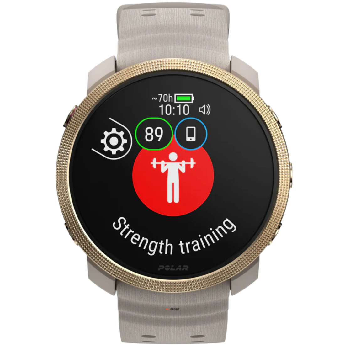 Polar Vantage M3 розумний годинник Smart Multi-Sport Greige Sand 900112399