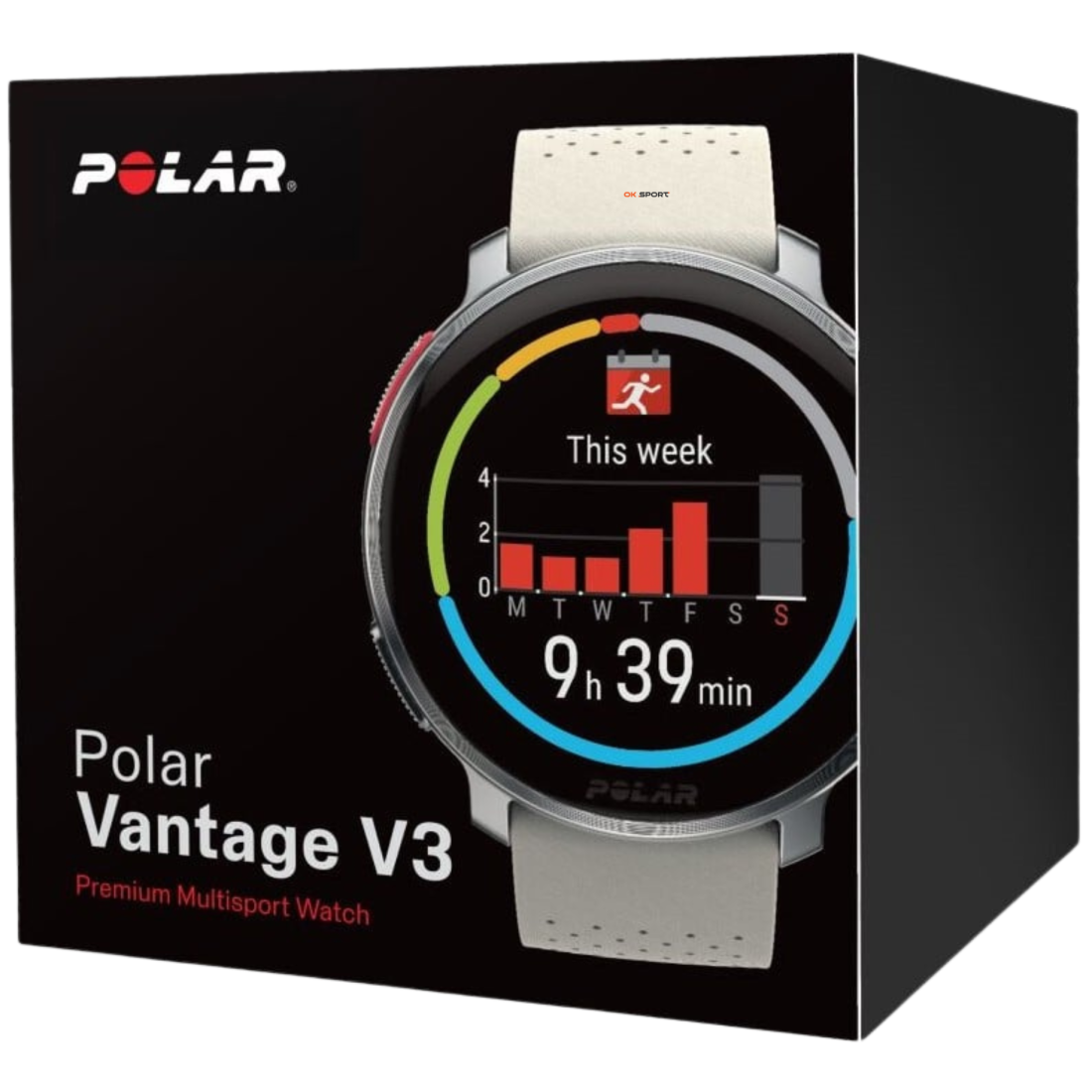 Polar Vantage V3 мультиспортивний годинник преміум-класу колір Sunrise Apricot