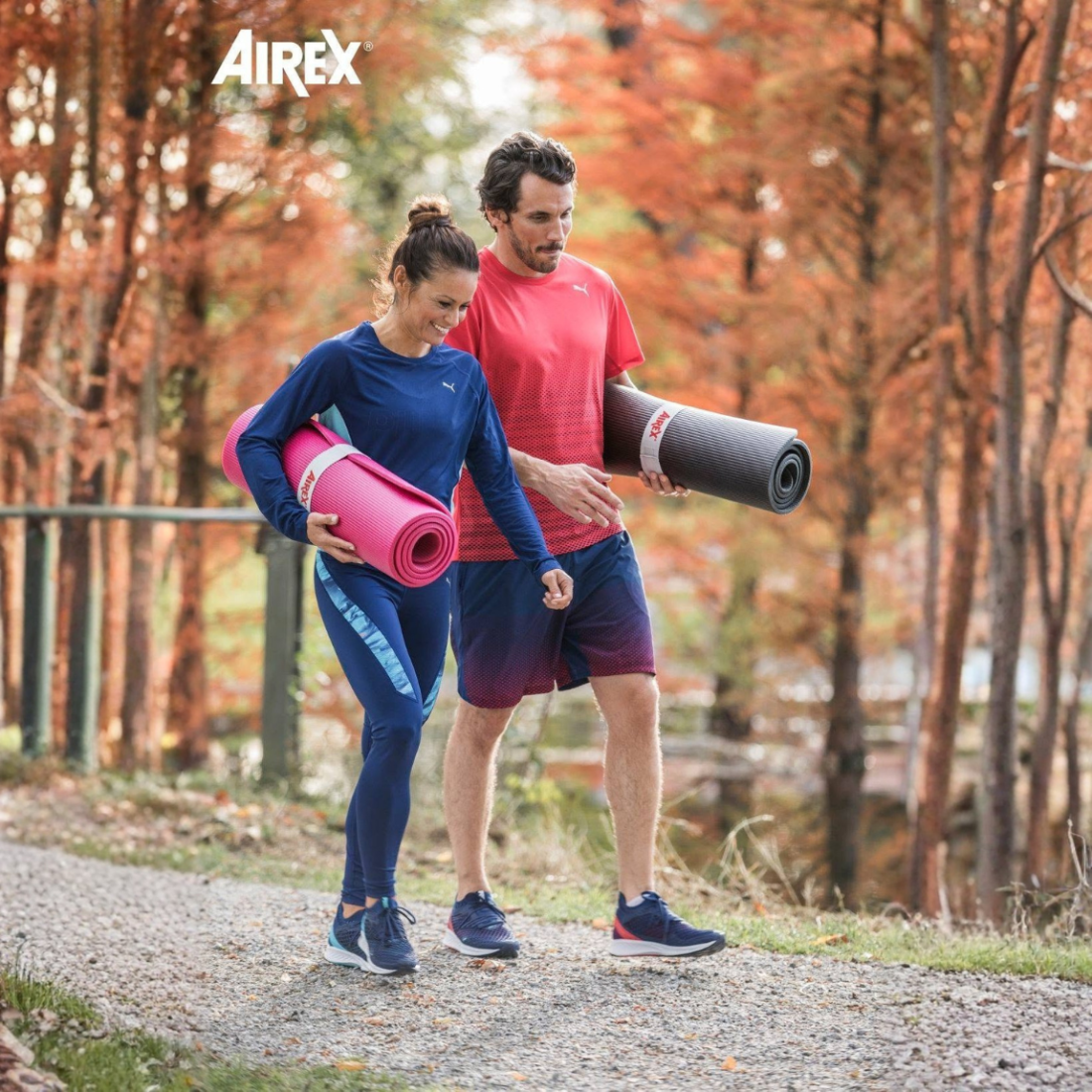 Airex Fitline 180 килимок для фітнесу 10 мм професійний для фізичних вправ на підлозі та тренувань, протиковзкий мат