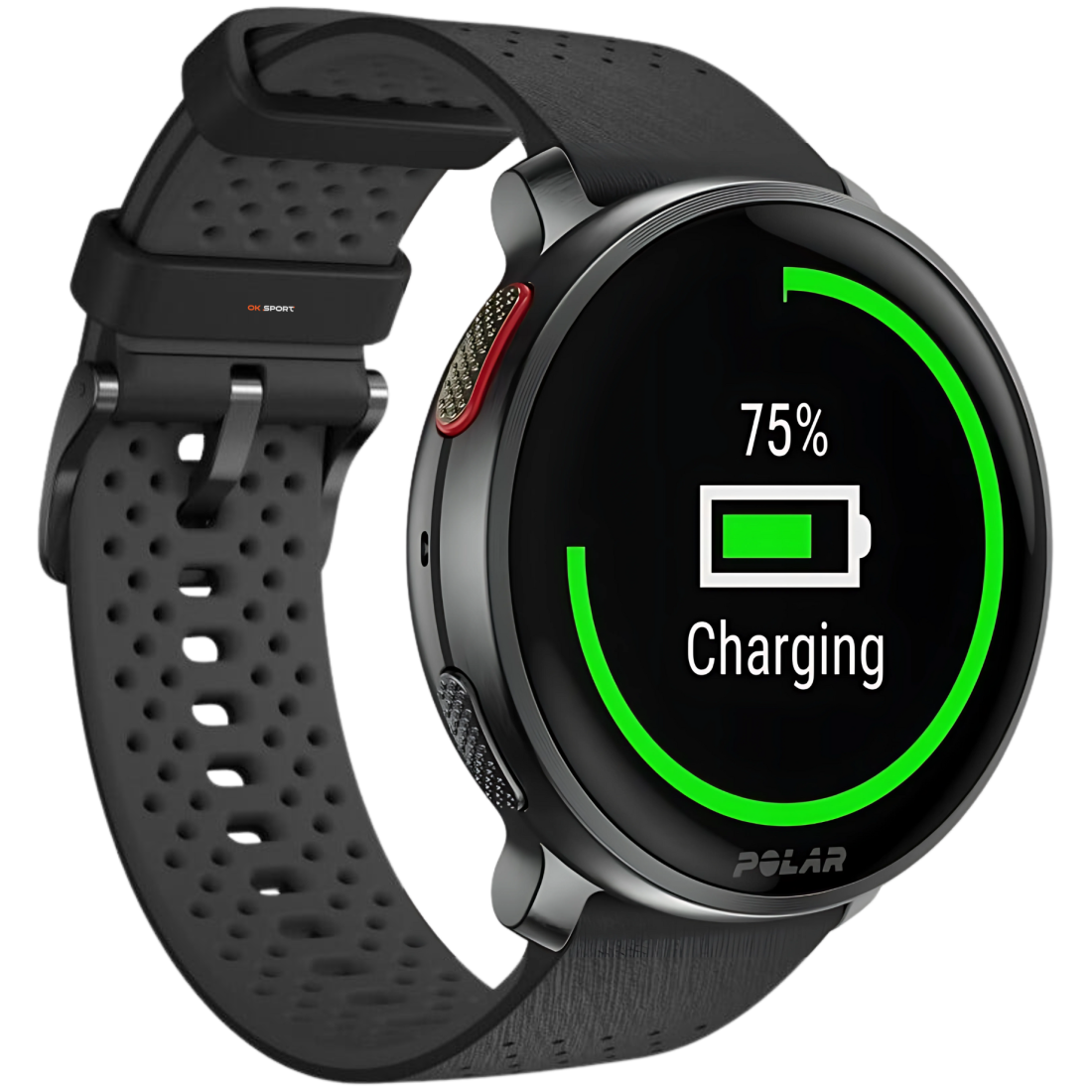 Polar Vantage V3 спортивний годинник смарт наручний чоловічий жіночий для бігу спортсменів плавання в басейні Night Black