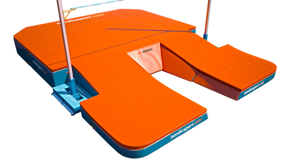 Мат для стрибків з жердиною Nordic Sport Pole Vault Pit Athena 2, WA сертифікат