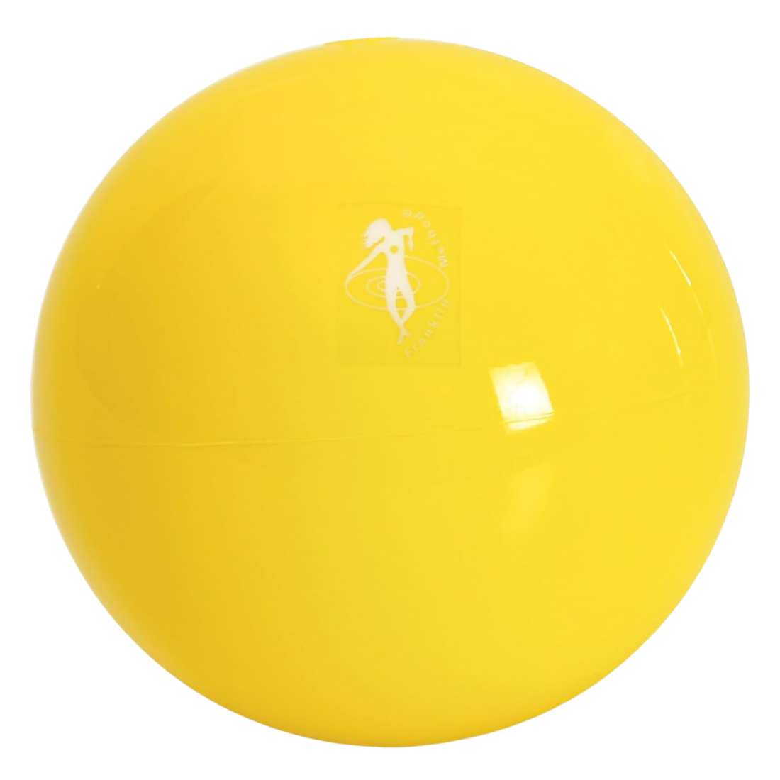 М'яч масажний для МФР водоналивний Franklin Method Fascia Ball, Жовтий, 10 см