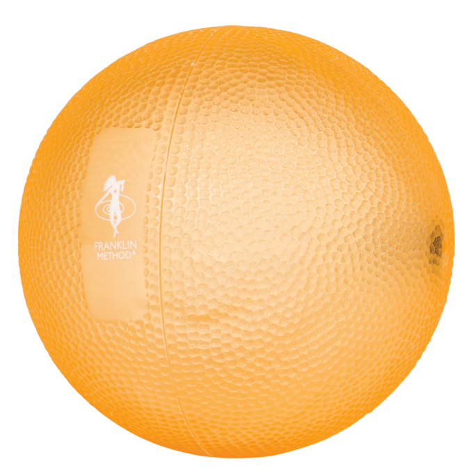 М'ячик для масажу Franklin-Method® Tough Ball 9,5 см для МФР твердий помаранчевий