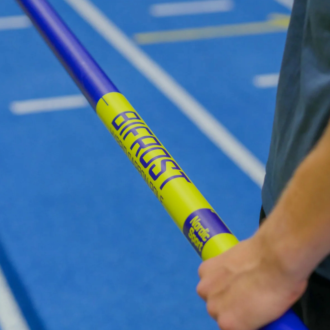 Жердина Nordic Sport Vaulting Pole Bifrost Hybrid 4,00 м для стрибків з жердиною