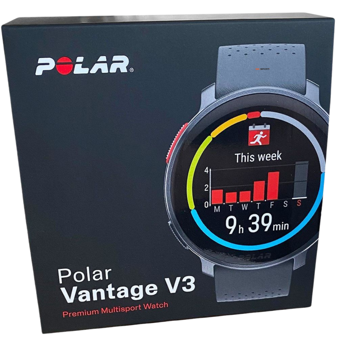 Polar Vantage V3 Sky Blue годинник спортивний смарт на руку для бігу водонепроникний преміум-класу мультиспорт