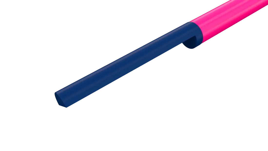 Планка для стрибків у висоту Nordic Sport High Jump Crossbar Anti-Roll 4 м, WA сертифікат
