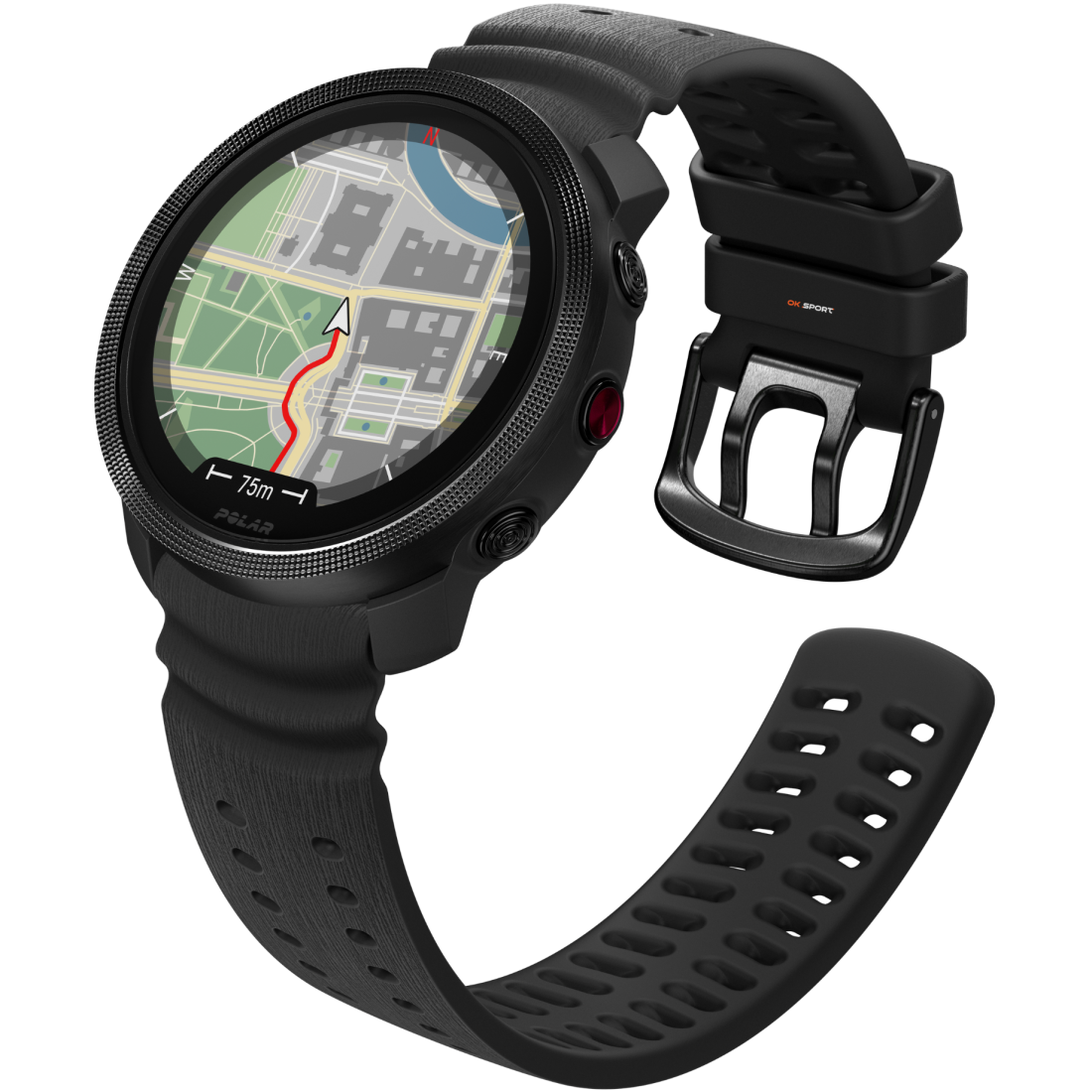 Polar Vantage M3 спортивний смарт-годинник для бігу, плавання, фітнесу Black 900112398