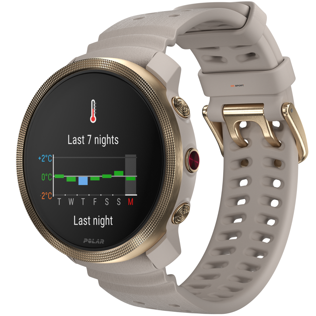 Polar Vantage M3 розумний годинник Smart Multi-Sport Greige Sand 900112399