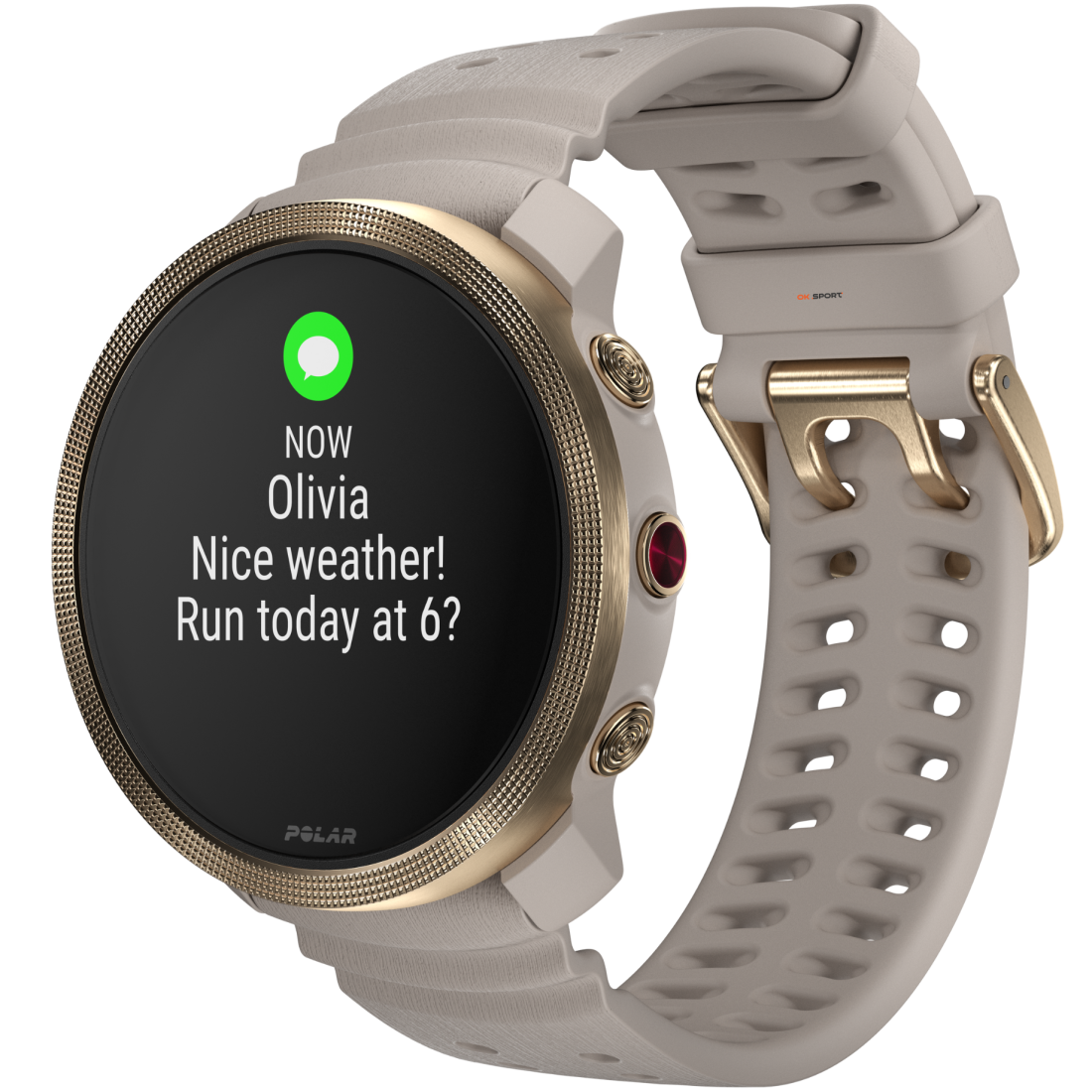 Polar Vantage M3 розумний годинник Smart Multi-Sport Greige Sand 900112399