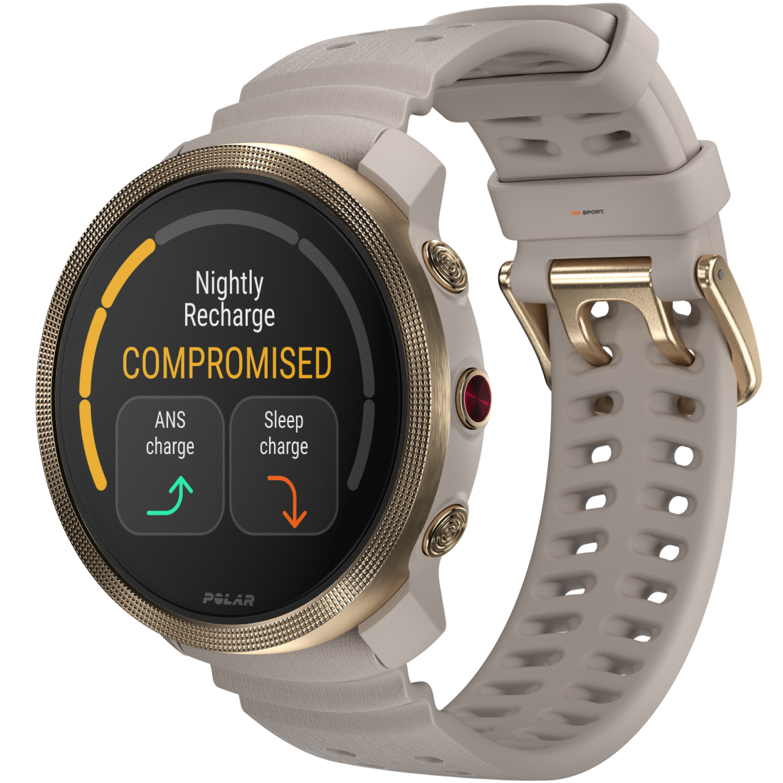 Polar Vantage M3 розумний годинник Smart Multi-Sport Greige Sand 900112399
