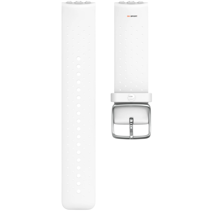 Polar силіконовий ремінець 22 мм для годинника Vantage M White Wristband 91069750 M-L