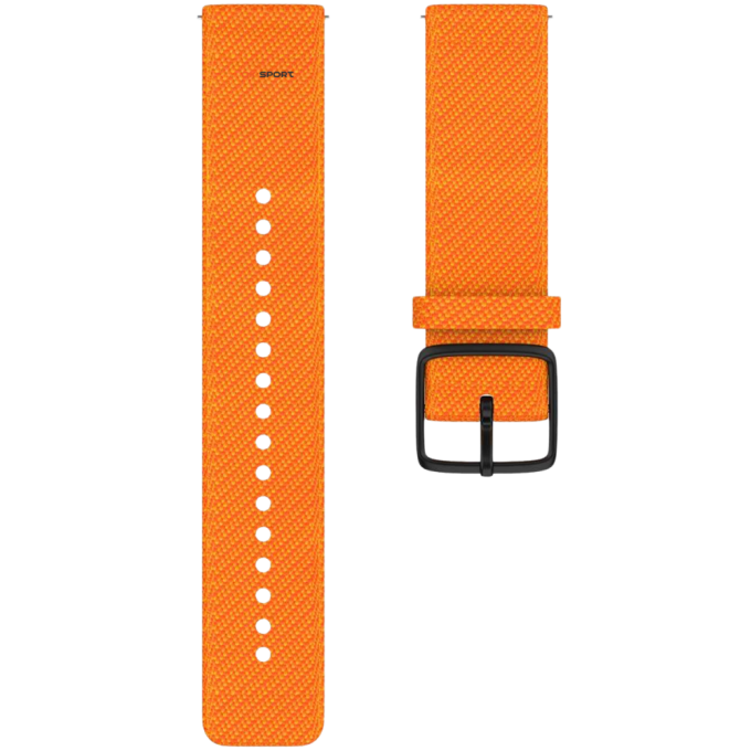 Polar ремінець для годинника 22 мм Orange еко-текстиль Vantage M Woven Wristband 91071759 M-L