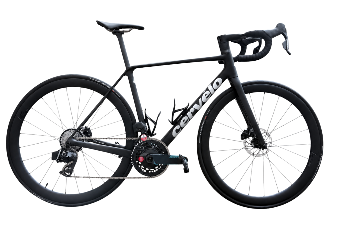 Шосейний велосипед Cervelo R5 Force AXS 56 з Power Meter, карбонова рама, колеса Vision