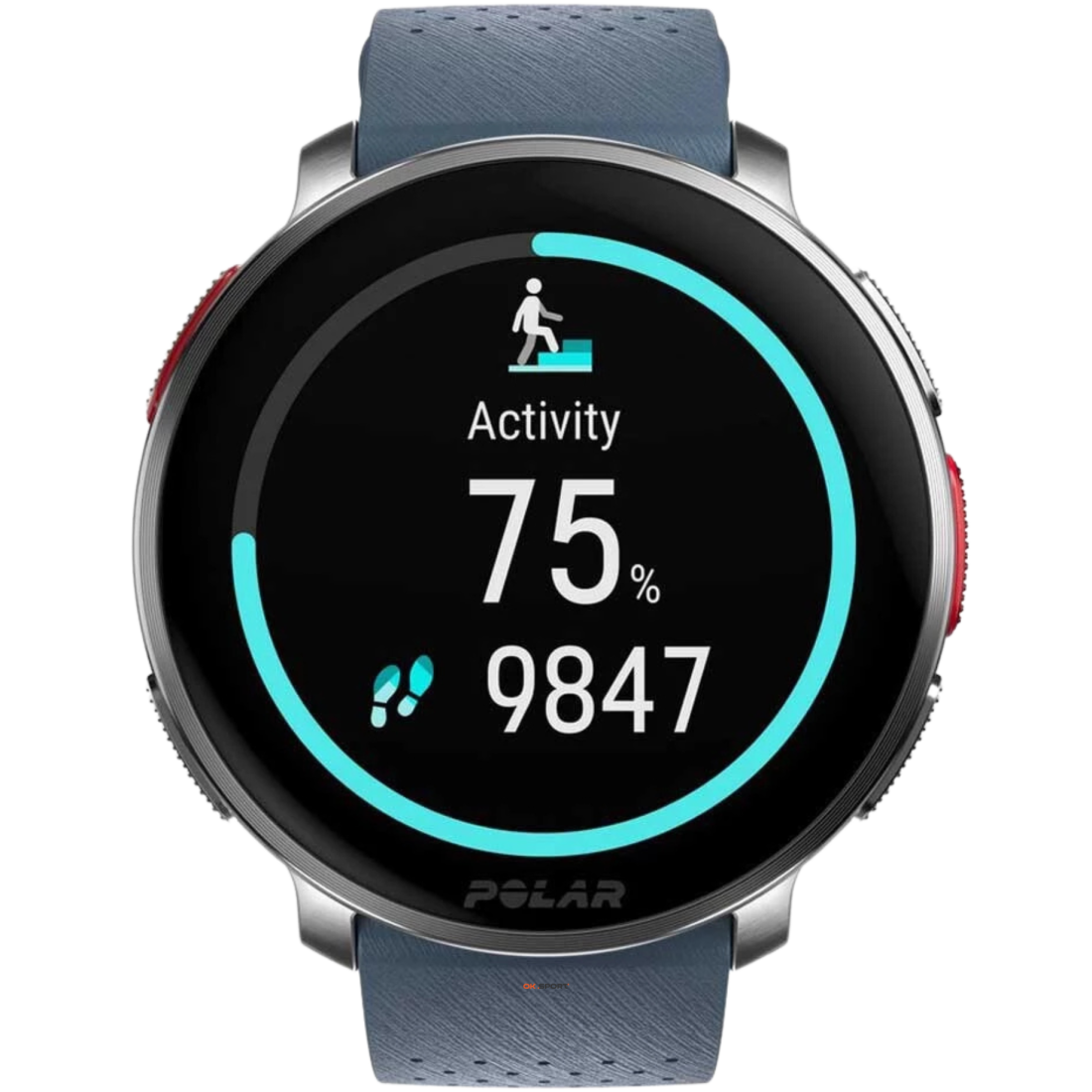 Polar Vantage V3 Sky Blue годинник спортивний смарт на руку для бігу водонепроникний преміум-класу мультиспорт