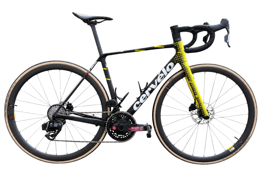 Шосейний велосипед Cervelo R5 Force AXS 54 з Power Meter, карбонова рама, карбонові колеса Reserve
