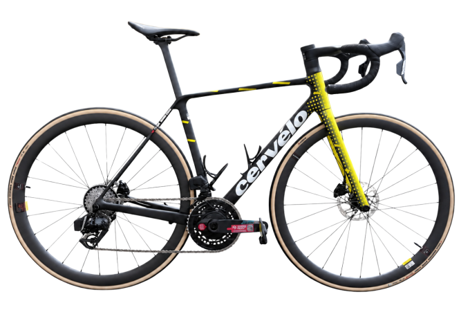 Шосейний велосипед Cervelo R5 Force AXS 54 з Power Meter, карбонова рама, карбонові колеса Reserve