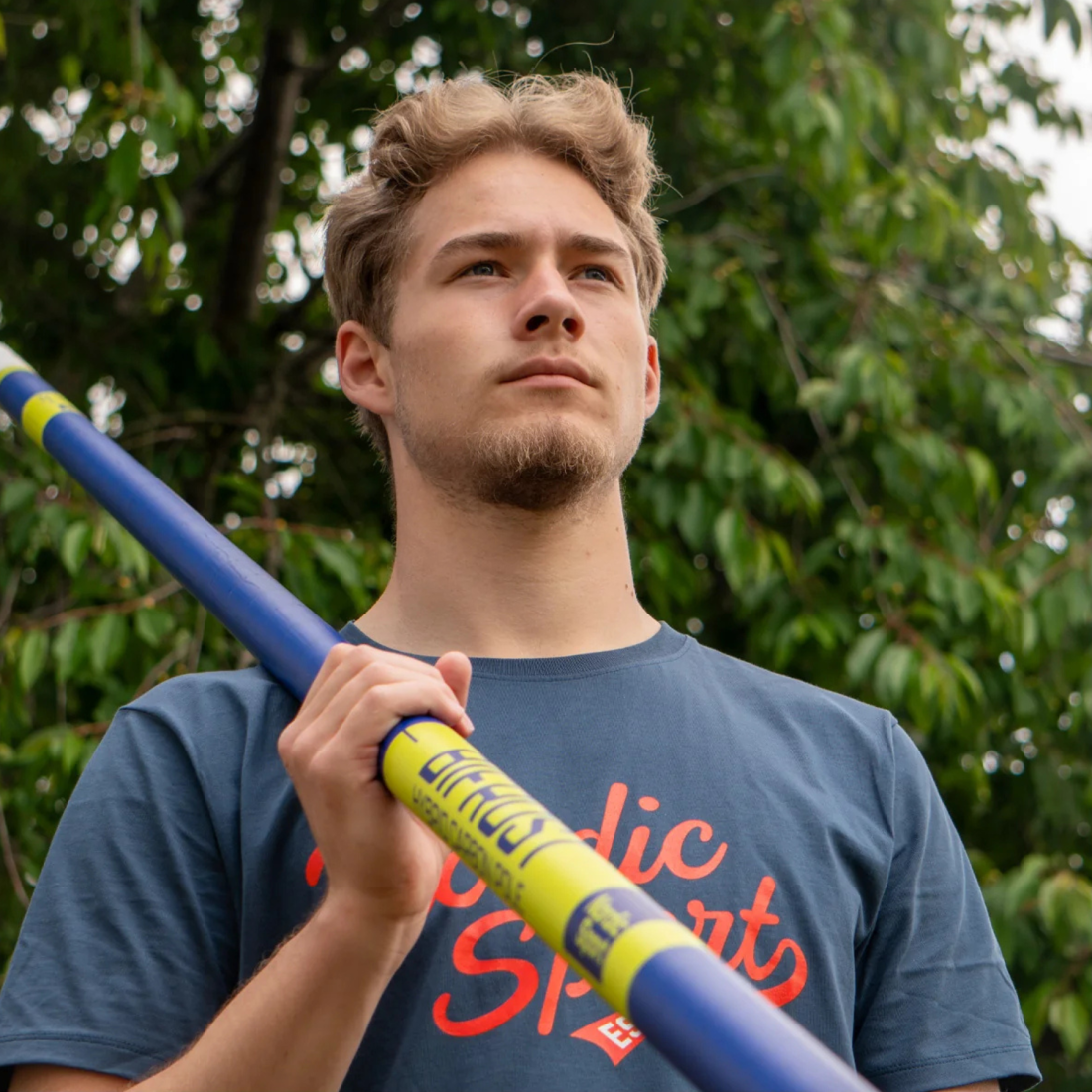 Жердина Nordic Sport Vaulting Pole Bifrost Hybrid 4,90 м для стрибків з жердиною