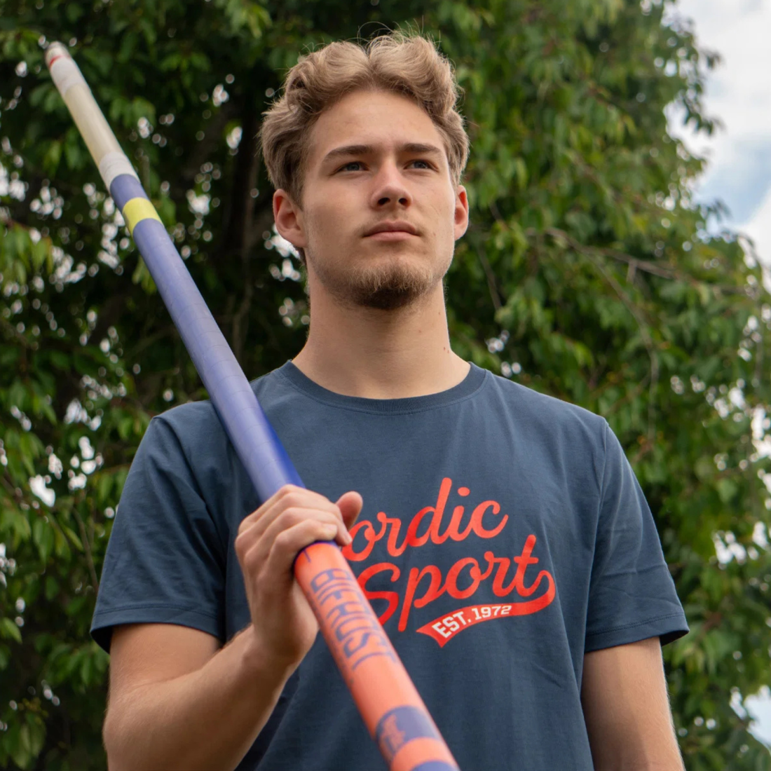 Жердина Nordic Sport Vaulting Pole Bifrost Fiberglass 3,75 м для стрибків з жердиною
