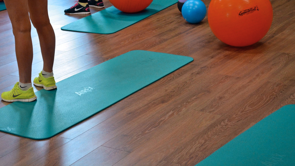 AIREX Fitline Waterblue класичний фітнес-килимок