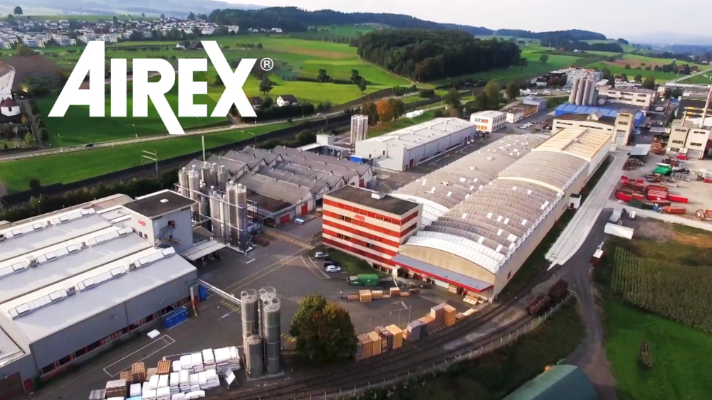 AIREX швейцарський виробник преміальних гімнастичних матів